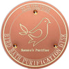 Copper Bird Bath Cleaning Disc with Stable Triple-Point Support