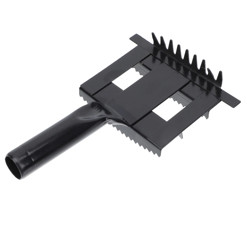 Brosse de toilettage dentelée robuste pour grands animaux