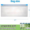Drawstring Cat Litter Box Liners for Self-Cleaning Litter Boxes