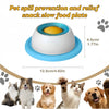 Non-Slip Pet Licking Bowl for Slow Feeding and Treats