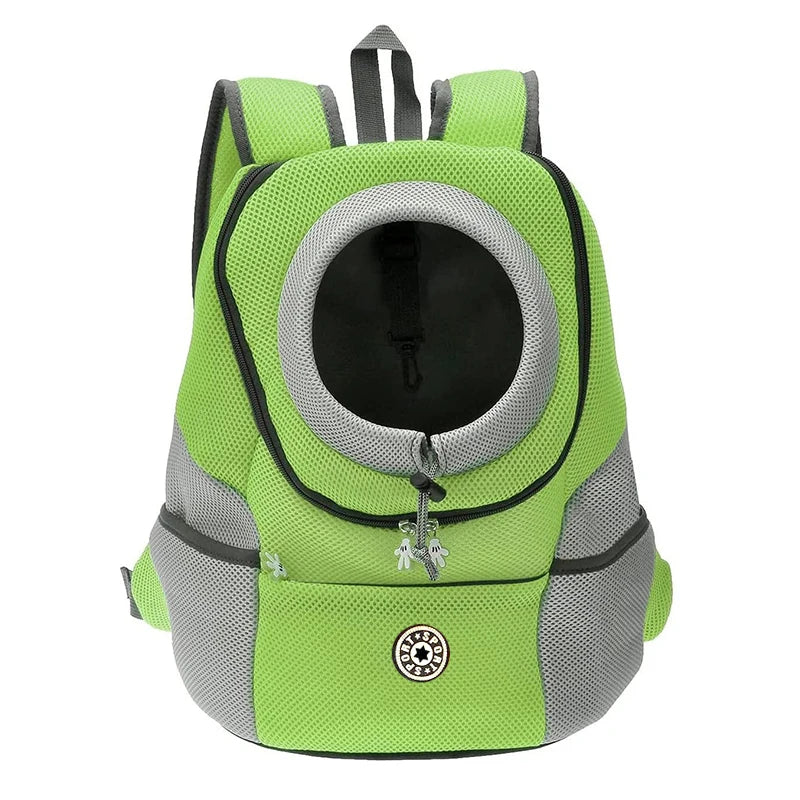 Double Shoulder Dog Carrier Bag - Portable Outdoor Pet Bag