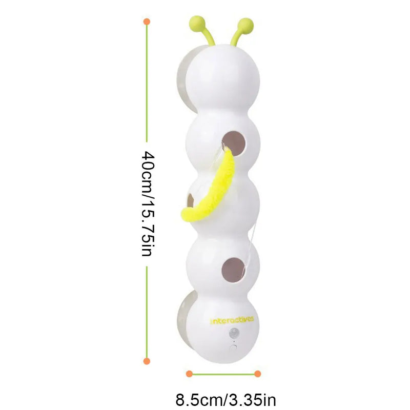 Smart Motion Cat Toy: Interactive Motion Activated Worm with Tail