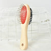 Double-Sided Wooden Pet Grooming Comb