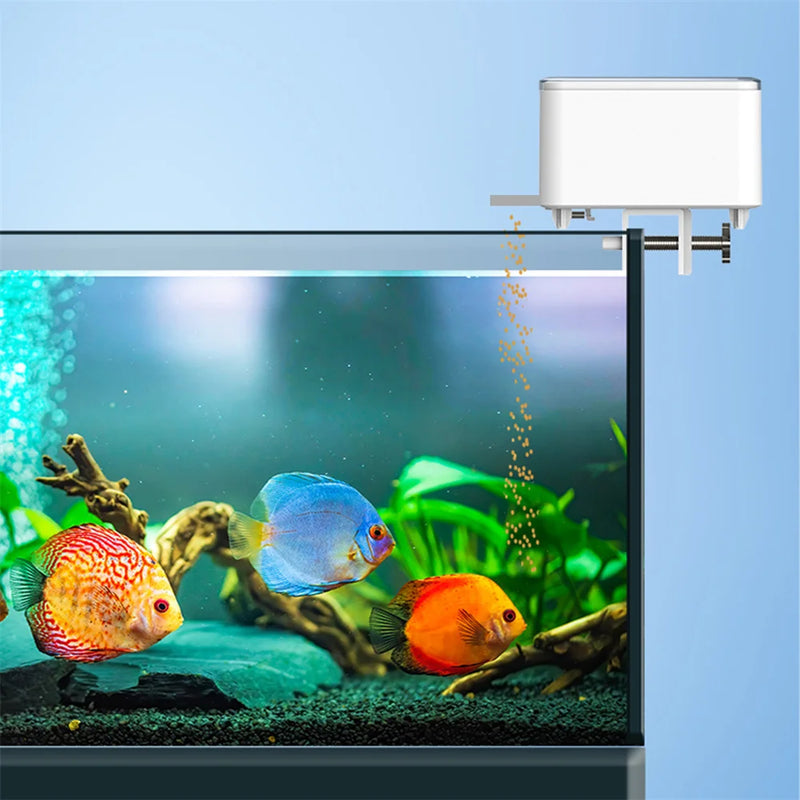 Smart App Fully Automatic Aquarium Feeder With WiFi Remote Control