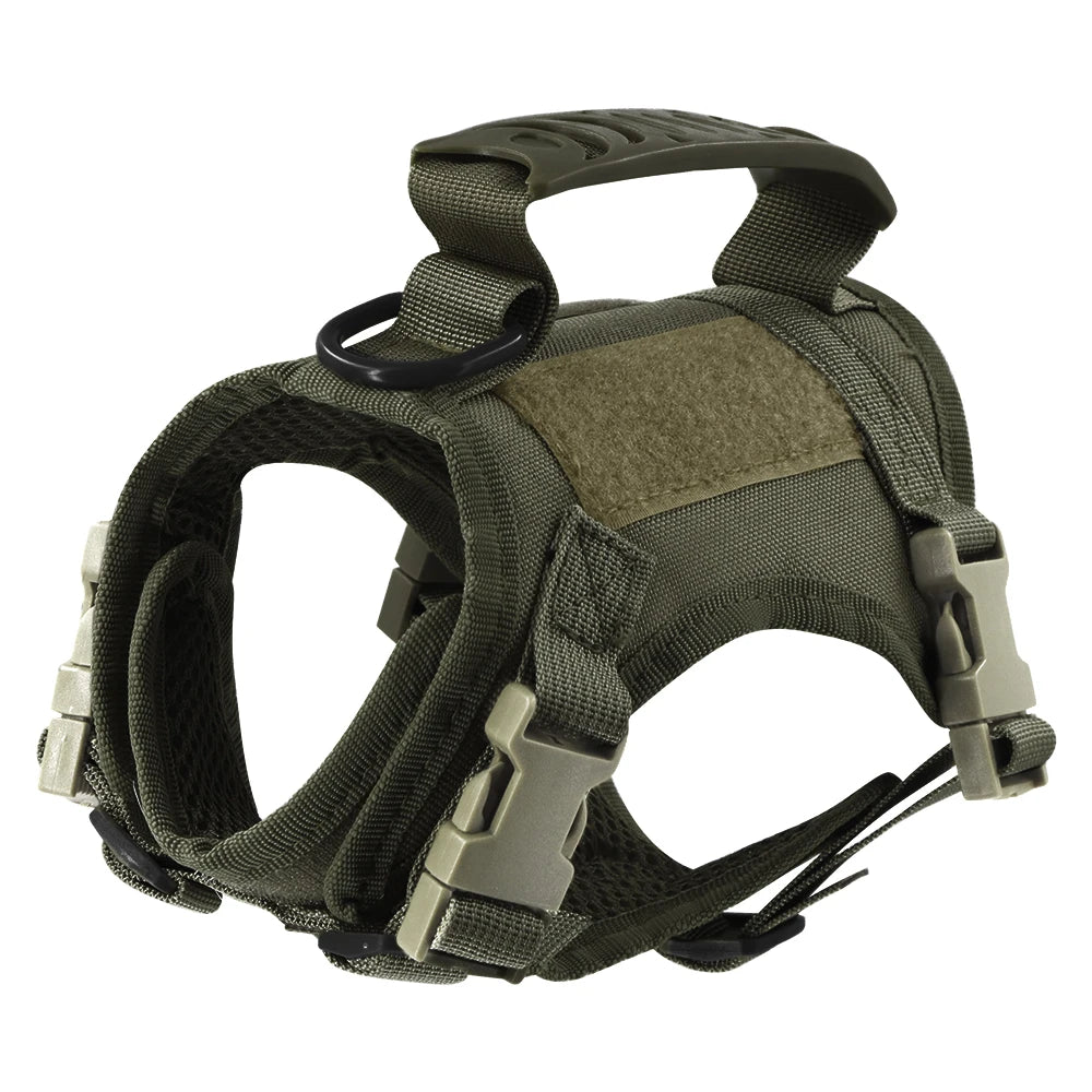 Escape-Proof Mesh Cat Harness and Leash Set with Control Handle