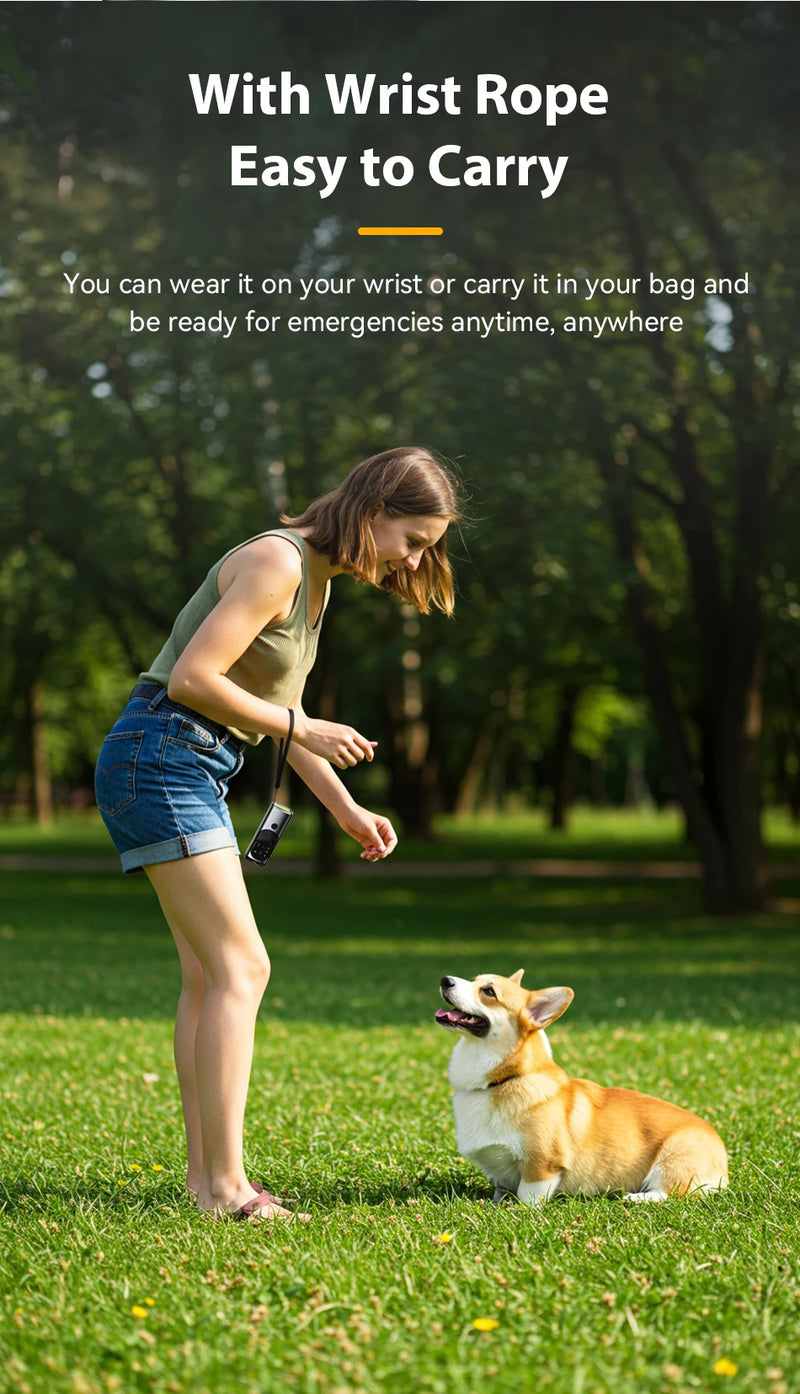 ROJECO Three-Head Ultrasonic Dog Training Device