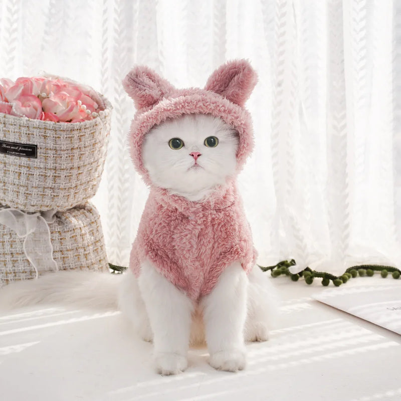 Sudadera de Felpa Acogedora para Perros y Gatos