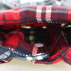 Classic Plaid Denim Jumpsuit for Small Dogs