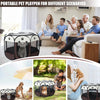 Foldable Octagonal Pet Tent with Mosquito Netting