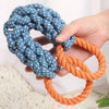 Double-Ring Cotton Rope Dog Toy