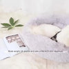 Lit pour animaux en peluche rayé et douillet