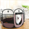 Foldable Octagonal Pet Playpen with Mesh Ventilation