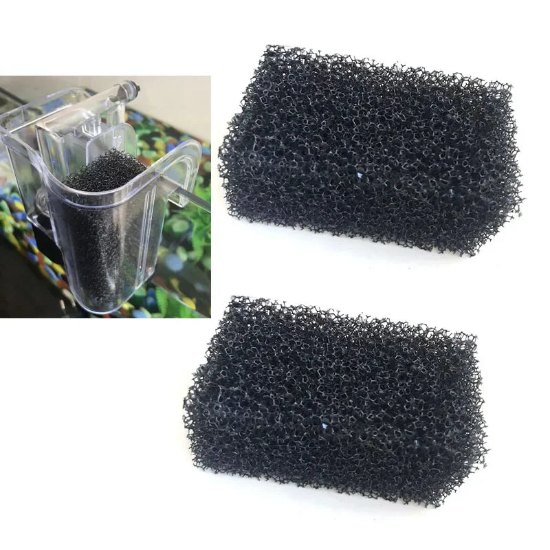 Aquarium Bio Sponge Filter Pads (2-Pack)