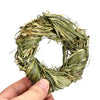 Natural Woven Grass Chew Balls for Rabbits and Small Pets