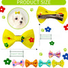 Pet Hair Bow Clips for Dogs and Cats