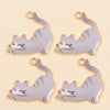 Colorful Cartoon Cat & Animal Enamel Charms for DIY Jewelry Making