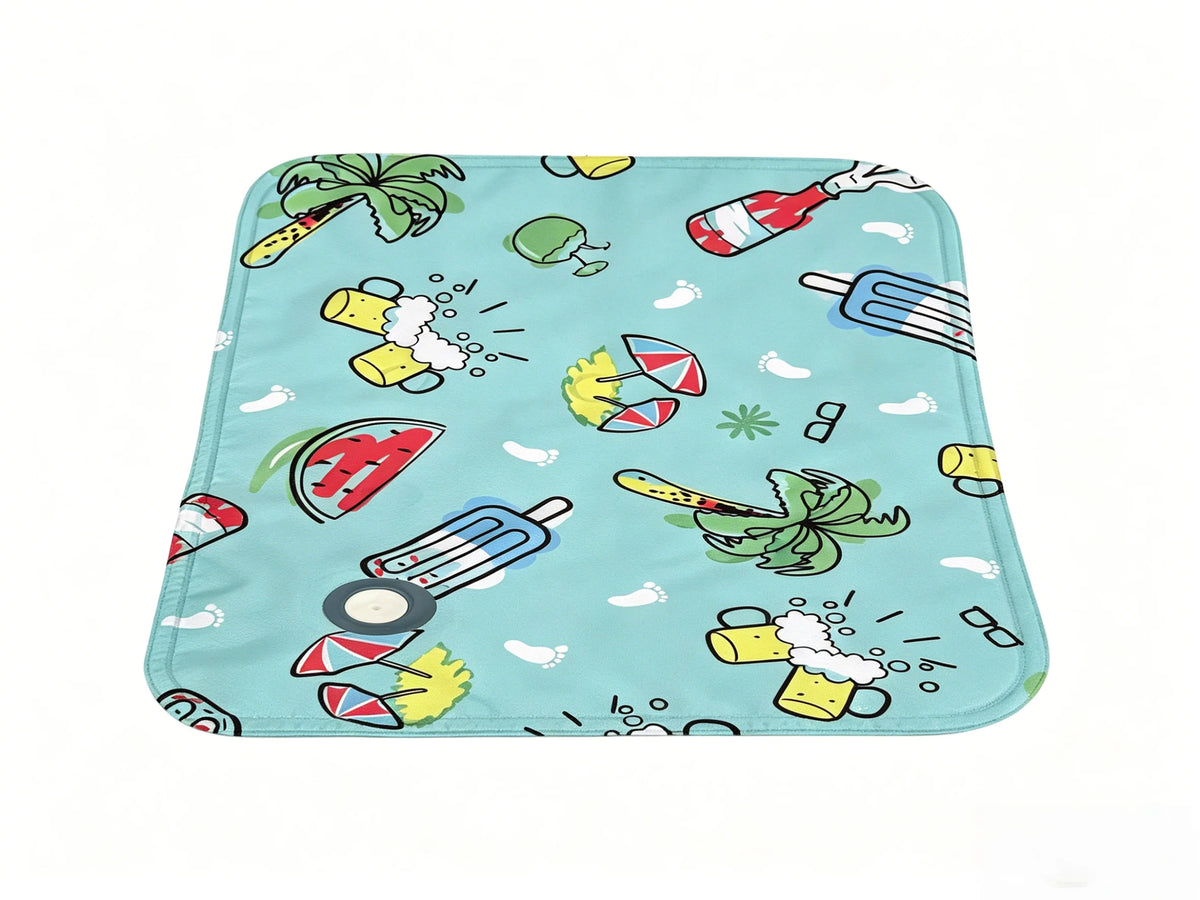 Pet Cooling Mat with Self-Watering Gel Core