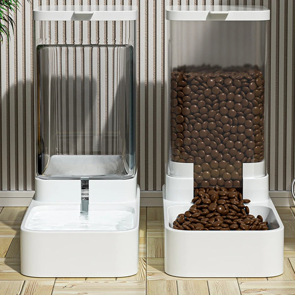 Automatic Cat Feeder and Water Dispenser for Cats and Dogs
