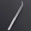 Precision Stainless Steel Aquarium Tweezers for Planting and Maintenance