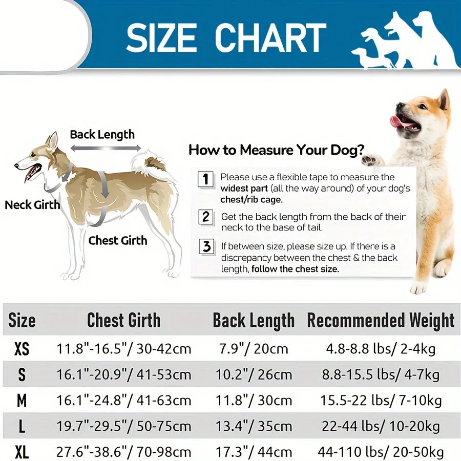 Shark & Mermaid Dog Life Jacket with Safety Handle
