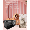 All-Season Waterproof Dog Crate Cover with Mesh Ventilation