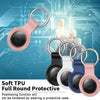 Silicone AirTag Case with Keychain