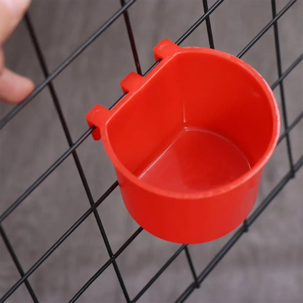 Hanging Poultry Feeders for Wire Cages (Set of 20)