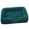 Large Dog Bed with Plush Cover and Removable Pad