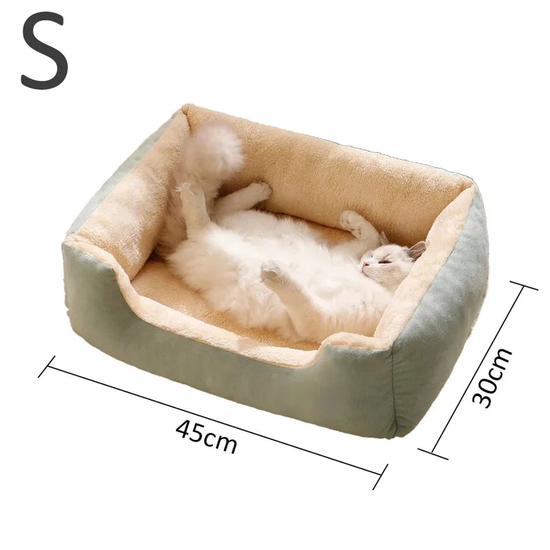 Lit Douillet en Peluche pour Chat