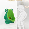 Cute Frog Potty Training Urinal for Boys with Aiming Target