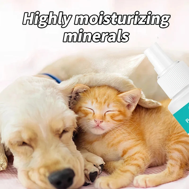 Pet Deodorizing Spray for Dogs & Cats – 60ml Odor Remover