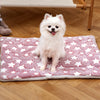 Cozy Flannel Pet Sleeping Mat for Dogs and Cats