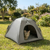 Breathable Pet Tent House with Foldable Design and Double-Sided Mat