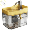 USB Cat Water Fountain with Auto Filter and Recirculating Pump