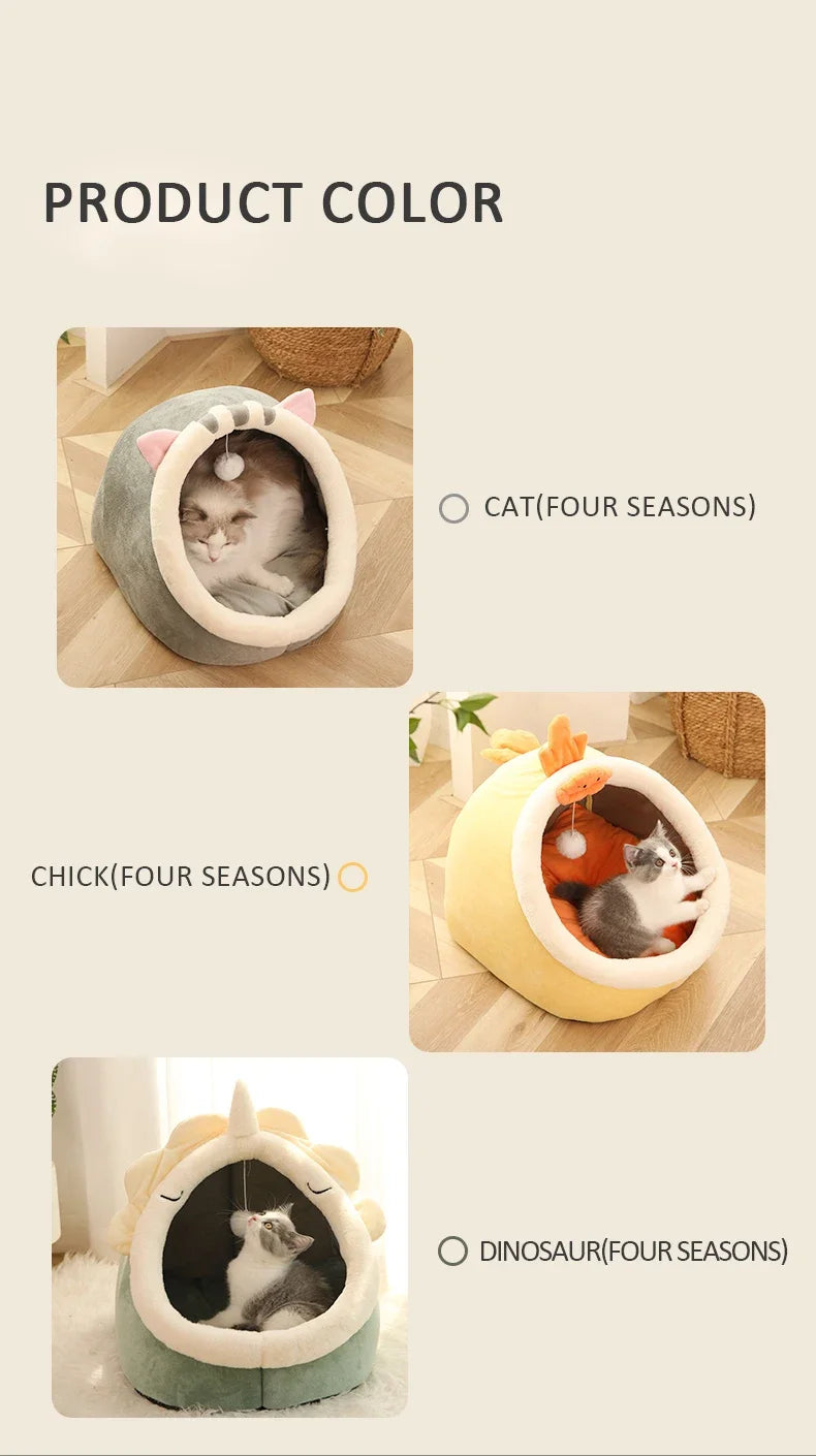 Cama Reposera para Gatos con Diseño de Tienda