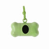 Bone-Shaped Pet Waste Bag Dispenser with Clip