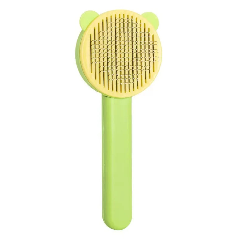 One-Key Pet Hair Removal Brush for Cats and Dogs