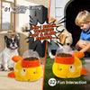 Distributeur de friandises interactif en forme de canard pour chiens et chats