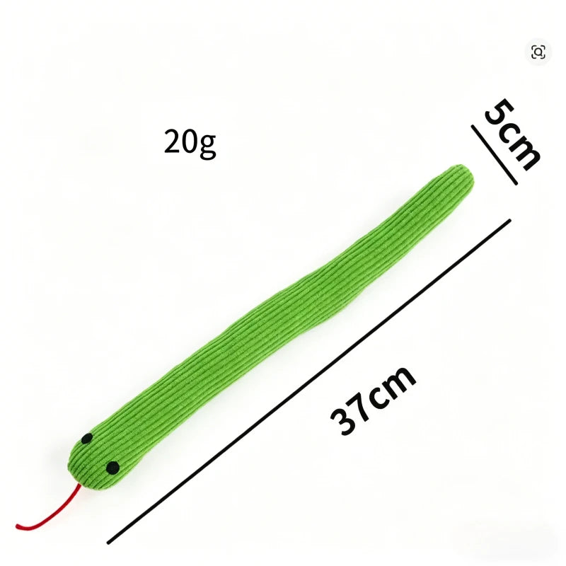 Crinkle Snake Toy for Cats and Small Dogs