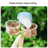 Clip-On Bird Feeder Cup for Parrot Food and Water