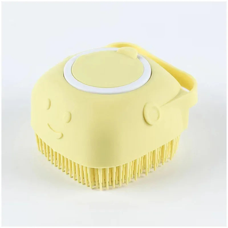Soft Silicone Pet Bathing Gloves for Dogs and Cats