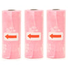 Disposable Dog Waste Bags with Bone-Shaped Dispenser and Leash Clip