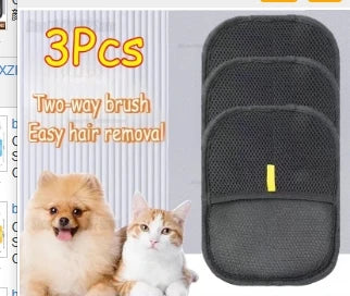 Pet Hair Removal Mitts for Cats and Dogs