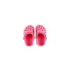A pair of bright pink non-slip pet sandals for dogs.