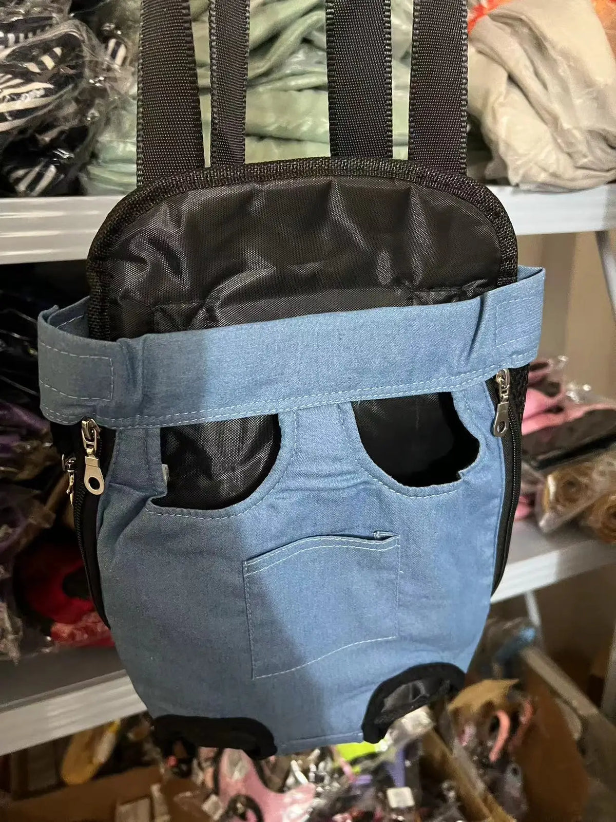 Adjustable Pet Carrier Backpack for Small Dogs and Cats