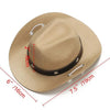 Adjustable Western Cowboy Hat for Pets