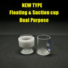 Clear Acrylic Aquarium Feeding Cup Ring Anti-drift Betta Fish Feeder