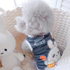 Cute Print Dog Vest Shirt for Small Breeds – Spring & Summer Pet Apparel
