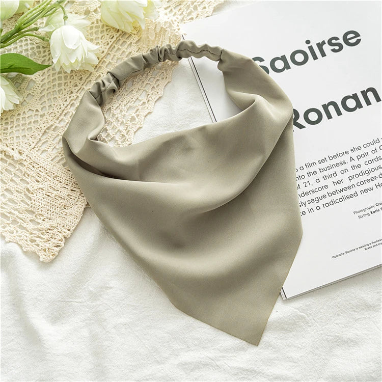 Bohemian Paisley Print Triangle Head Scarf