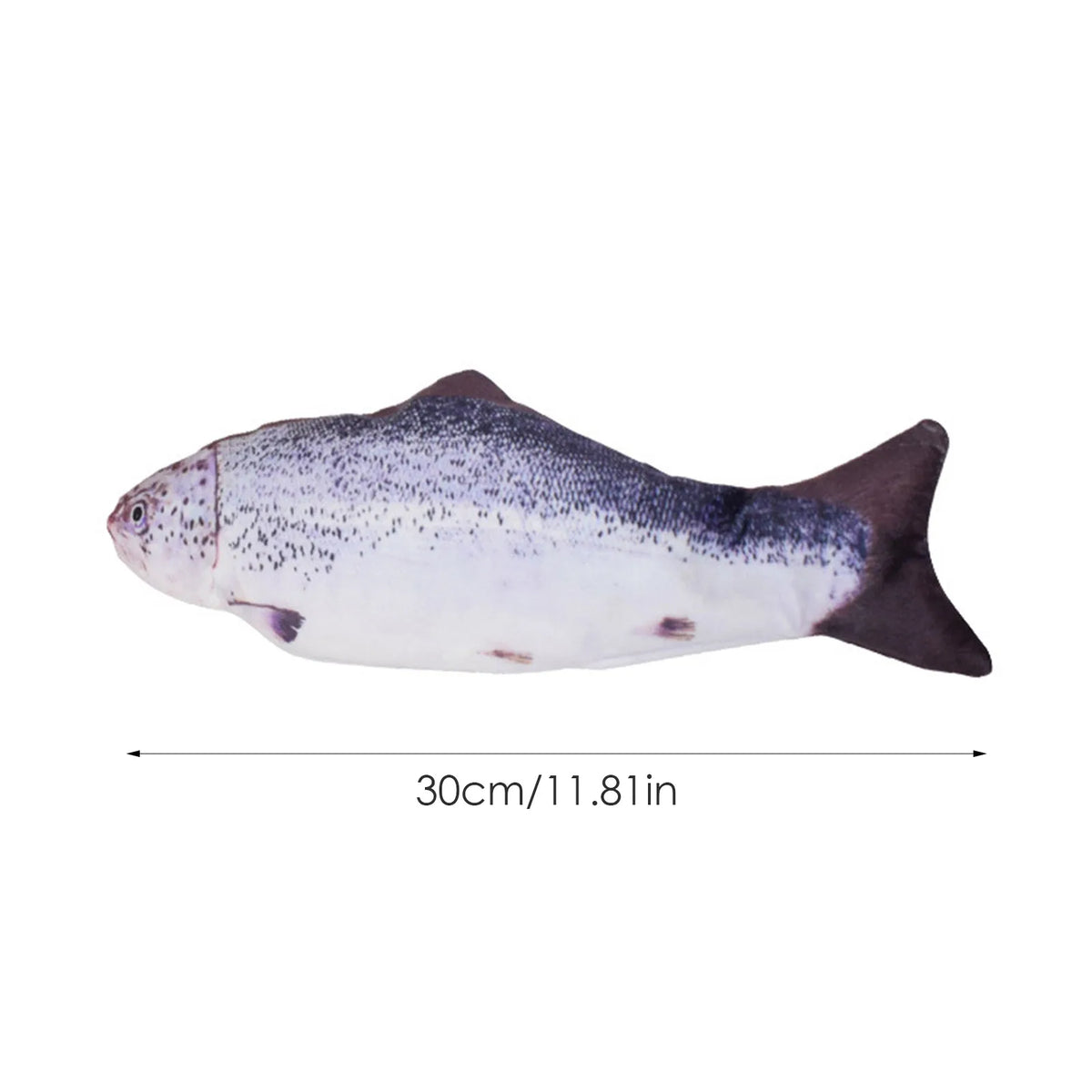 Interactive Floppy Fish Cat Toy with Motion Sensor